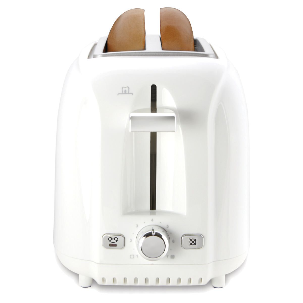 Sunbeam 2 Slice Toaster with Retractable Cord, White : : Home
